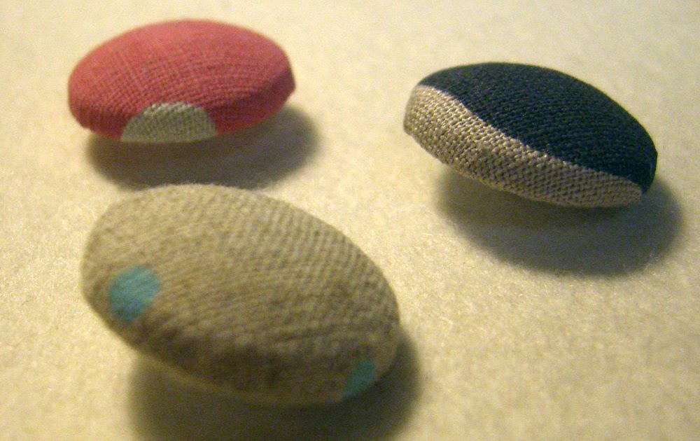 Spin Spin Handmade Tutorial How to make fabriccovered buttons!