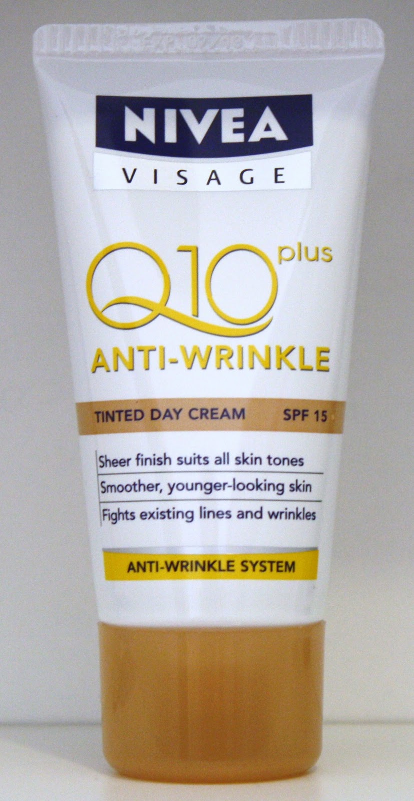 Miss Prissypants Nivea Visage Q10 Plus AntiWrinkle Tinted Day Cream SPF15