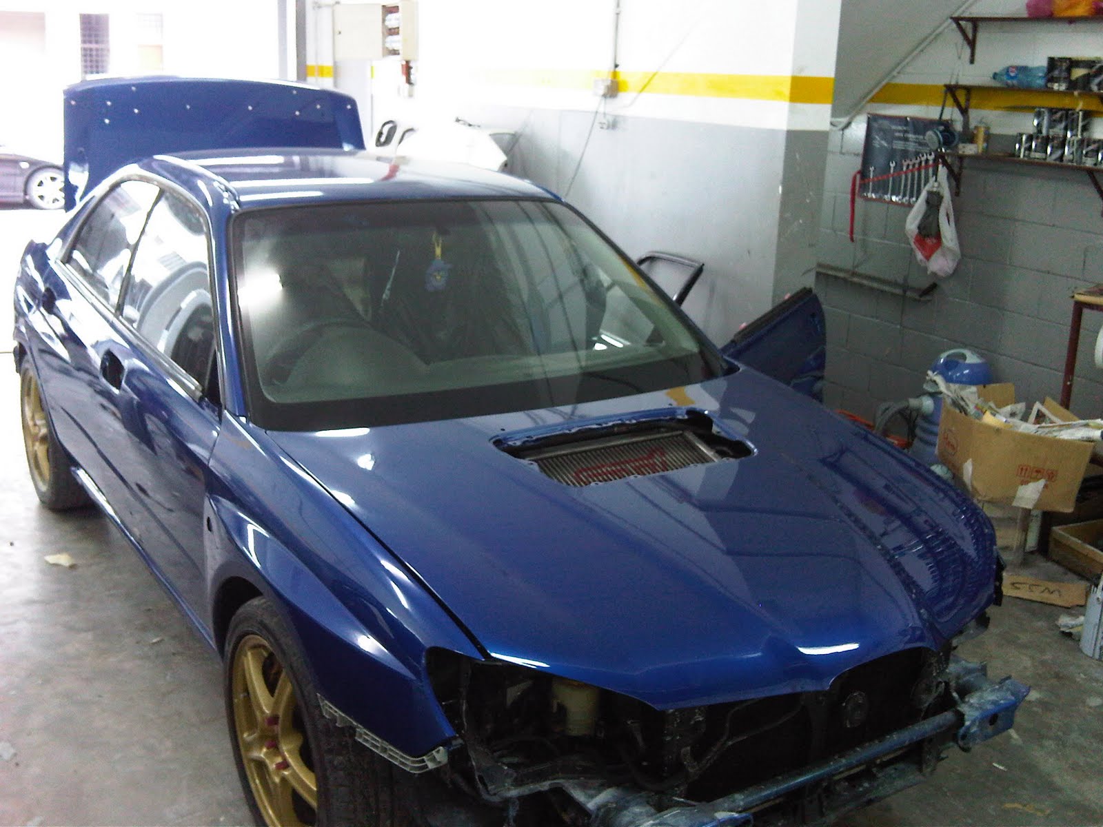 ATS Painting & Bodywork Subaru Impreza Version 9 In the making