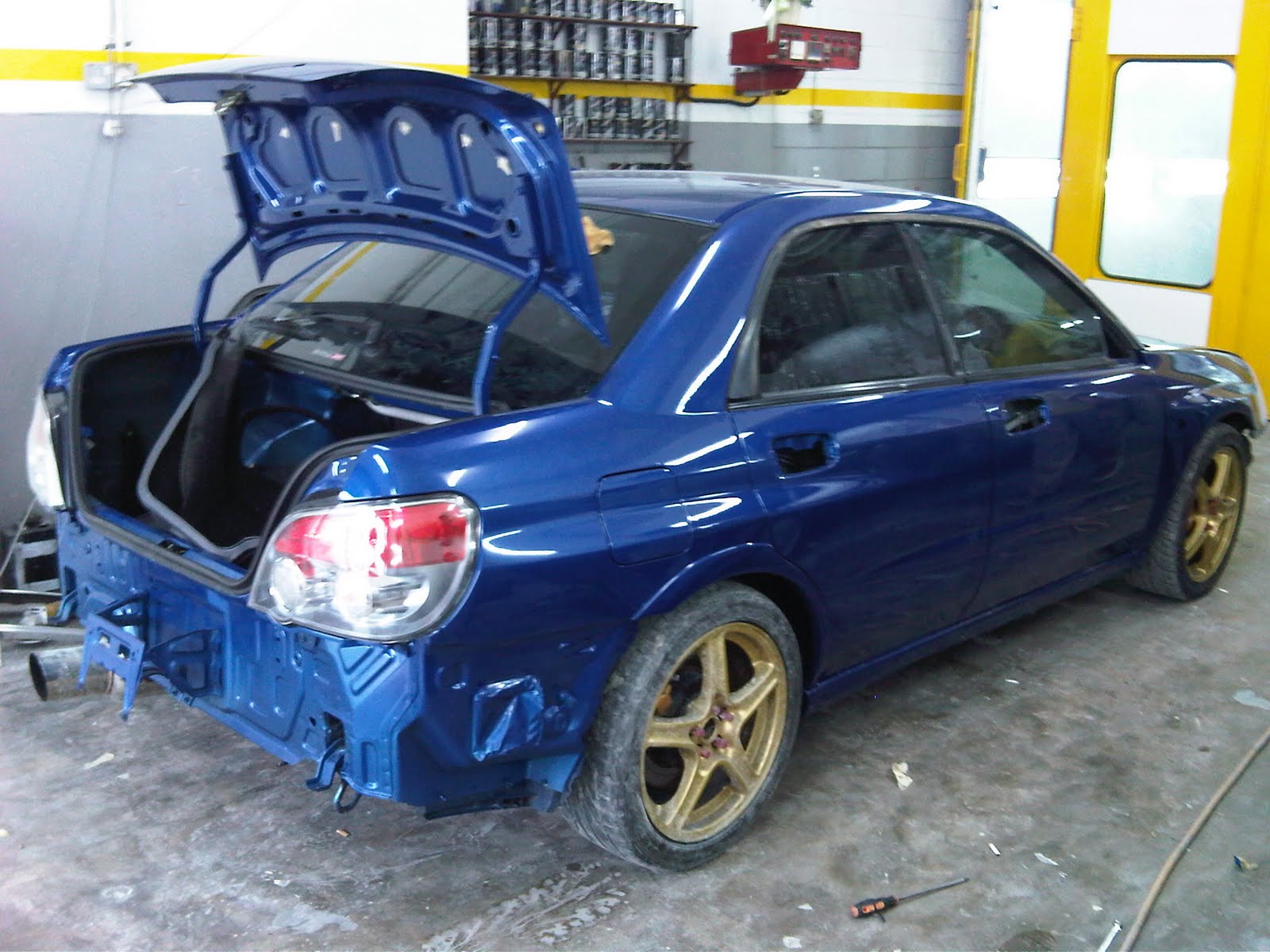 ATS Painting & Bodywork Subaru Impreza Version 9 In the making