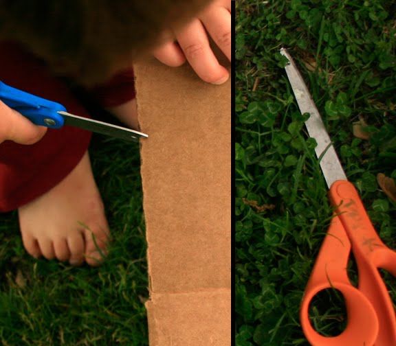 Cardboard Scissors