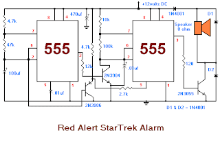 Circuit Electronics: Assortment of Siren Circuits
