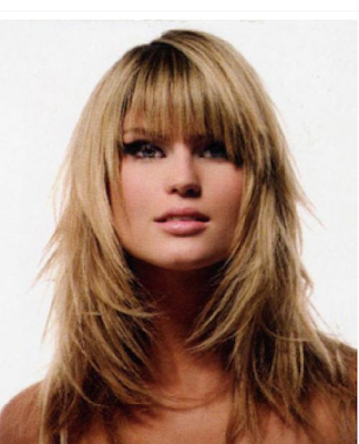 layered long haircuts with side bangs. layered hairstyles for long