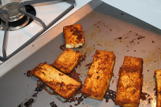 baked tofu