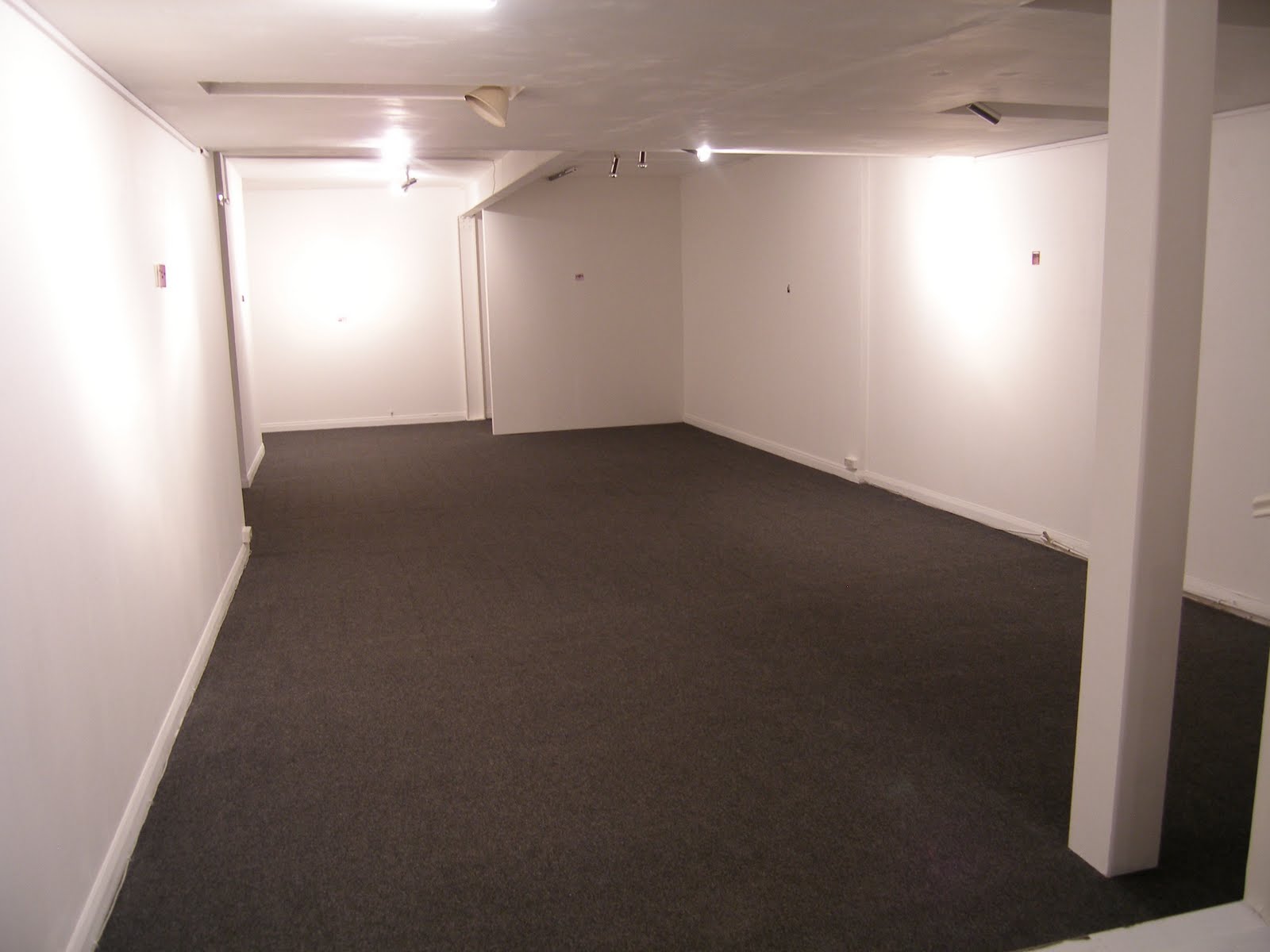 empty exhibition space