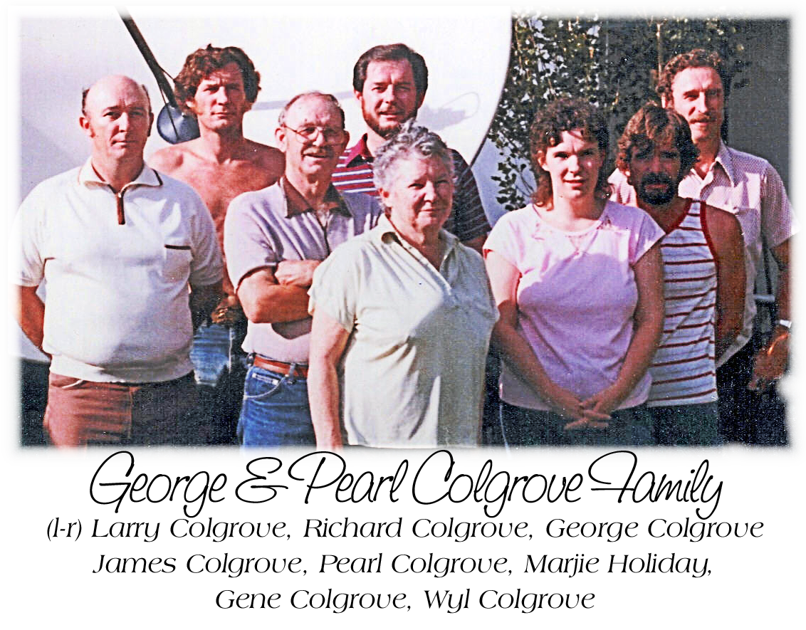 George & Pearl Colgrove Family