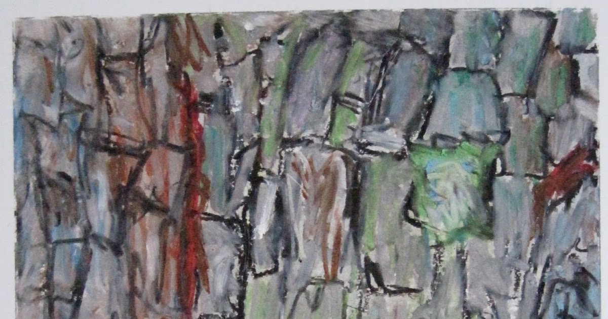 S.N. Kuipers Tree Bark Oil Pastel