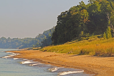 Lake Michigan beach