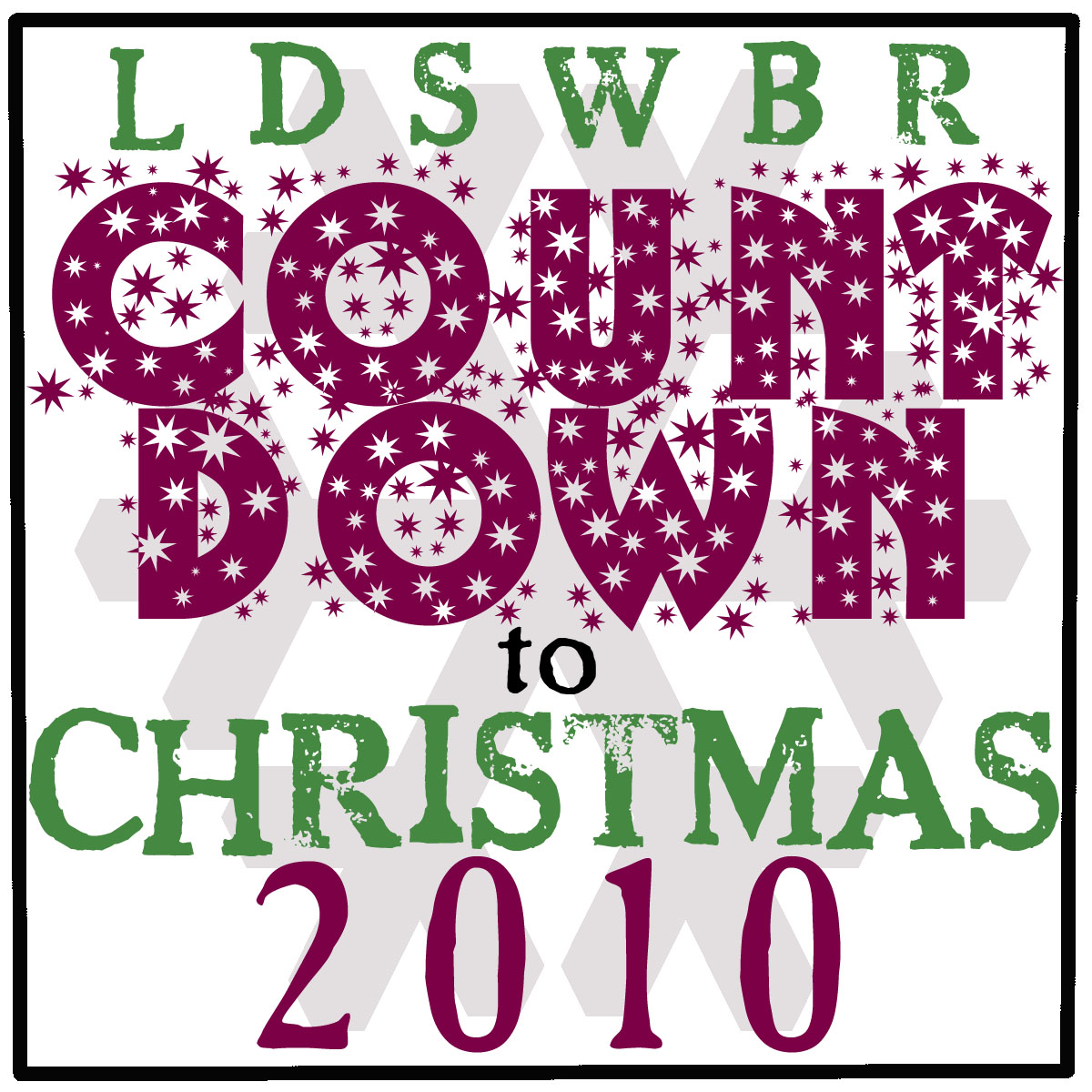 Christmas till countdown days illustration vector preview Save the Child by Margaret Turley – Countdown to Christmas – LDS Women's Book Review