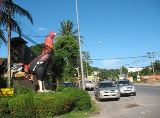 Big Chicken by the road