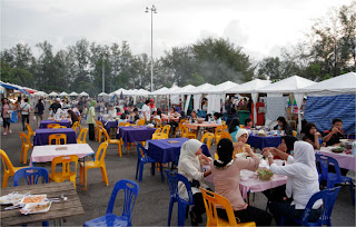 Phuket Halal Expo, giant outdoor food court!