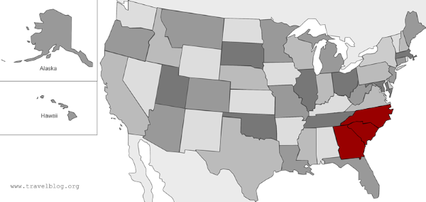 States I Have Ridden In