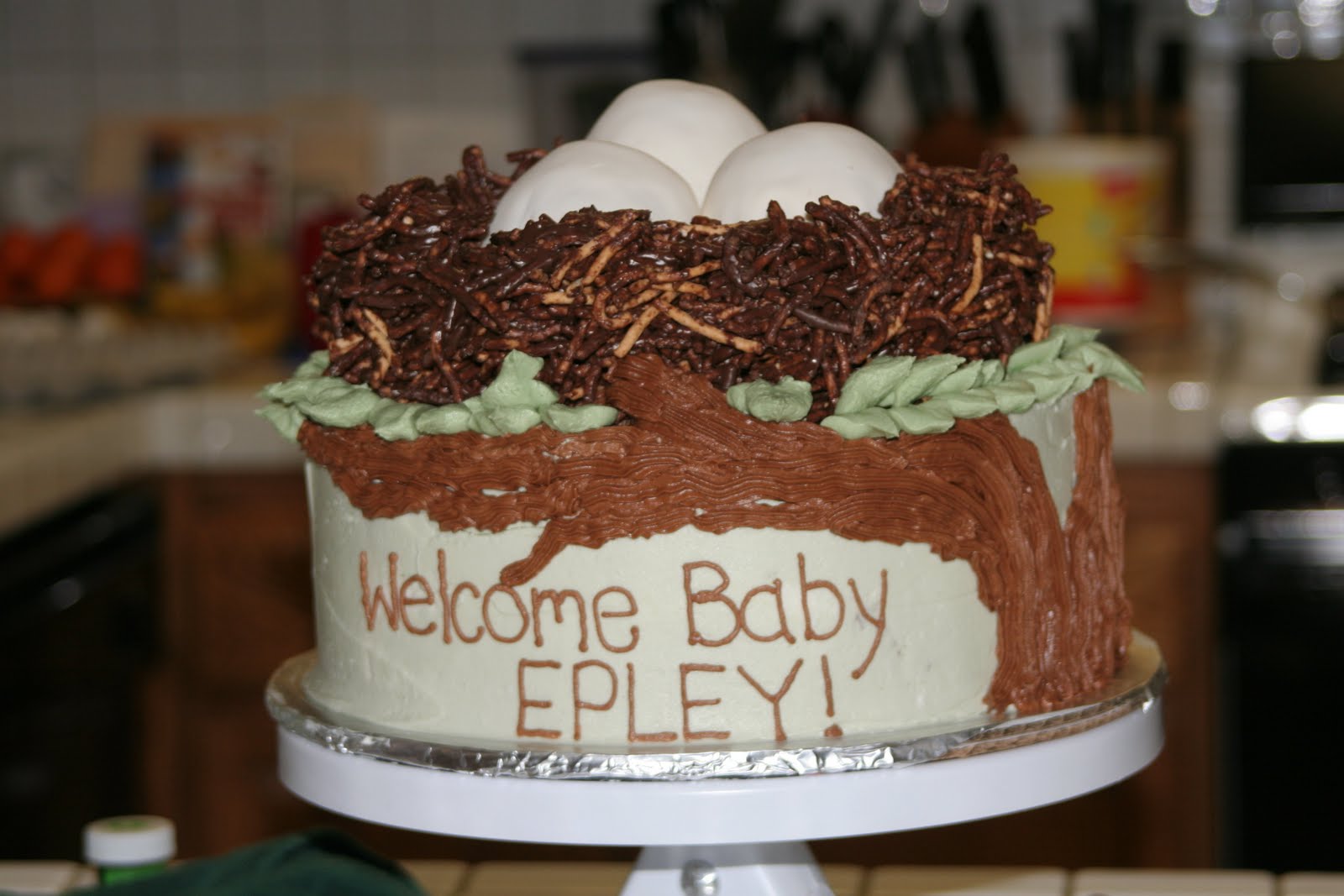 The Frosted Pantry Bird's nest cake