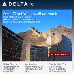 Delta Ticket Window