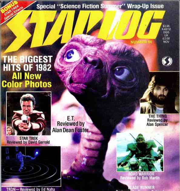 WEIMAR WORLD SERVICE The Starlog Project Starlog 64, November 1982