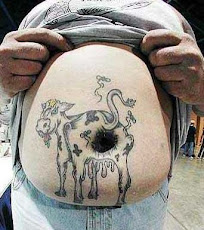 Cow tattoo