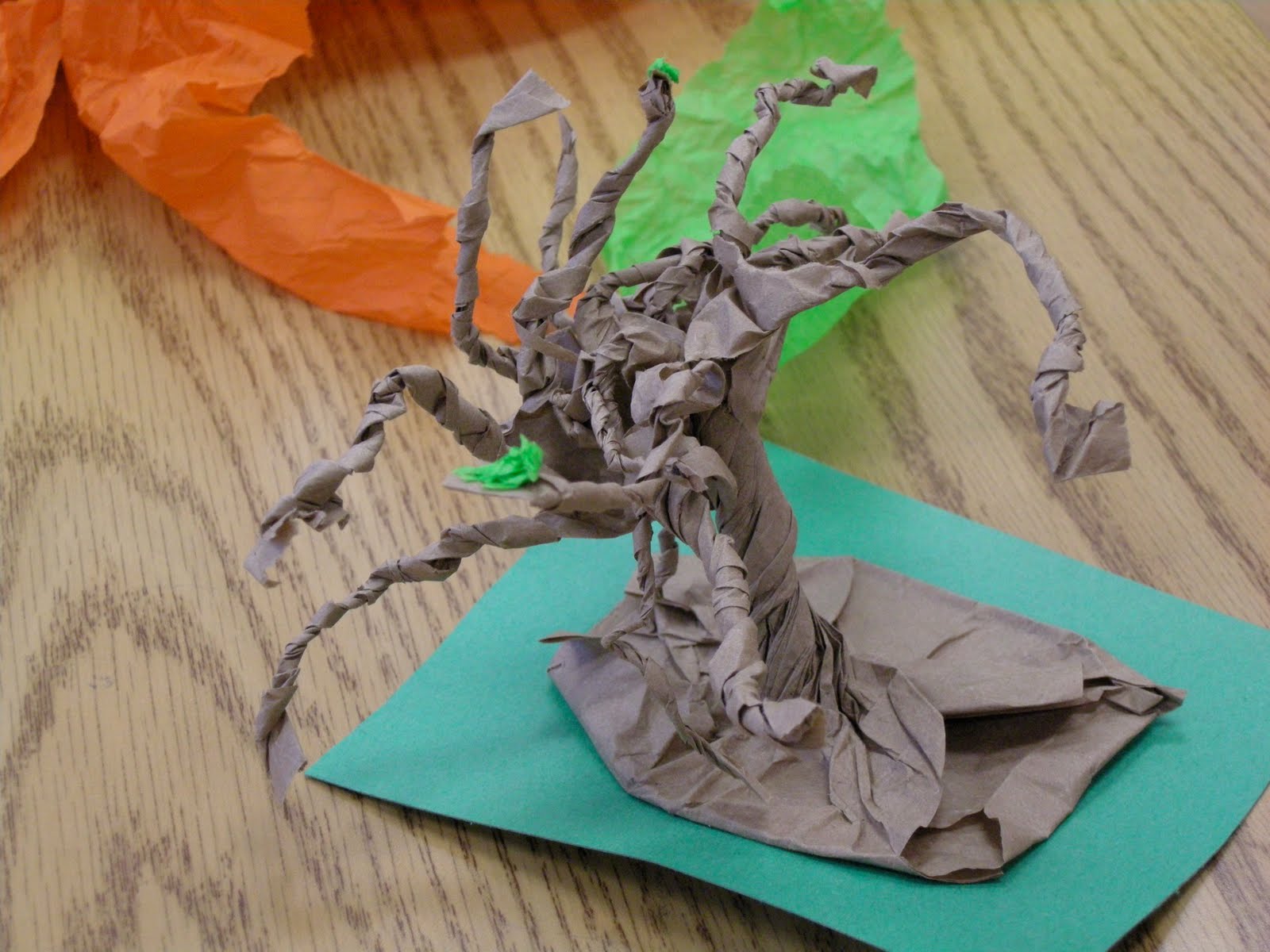 Art at Wealthy Paper Bag Trees