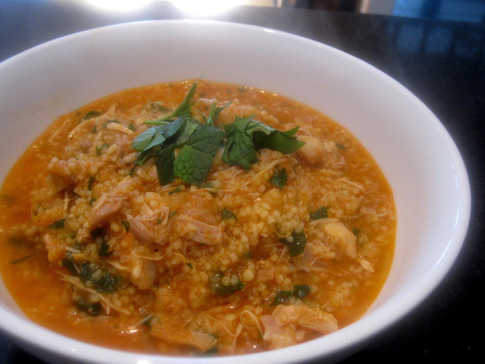 Bubbles n Squeaks Moroccan Chicken & Couscous Soup