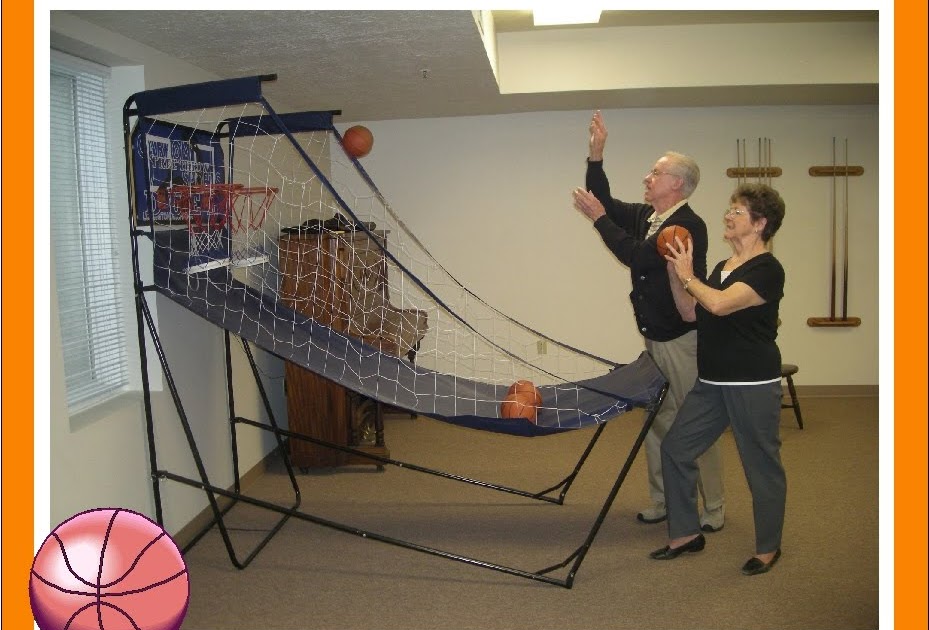 Harman Senior Recreation Center Basketball Toss Game