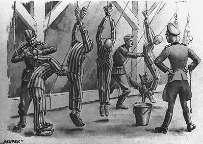 La vida en un campo de concentración nazi