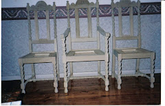 Jacobean Dining Chair Suite