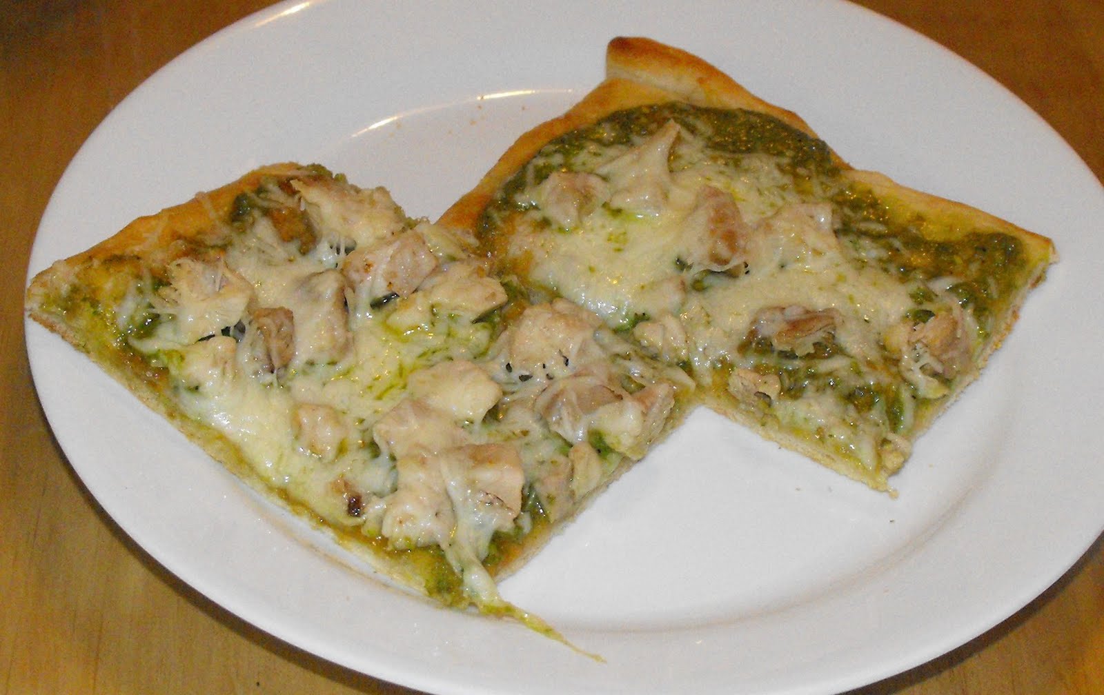 Secrets of a Southern Kitchen Chicken Pesto Pizza