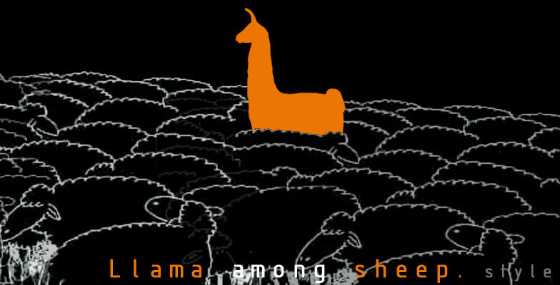 Llama among Sheep