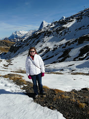 On the trail in the Alps