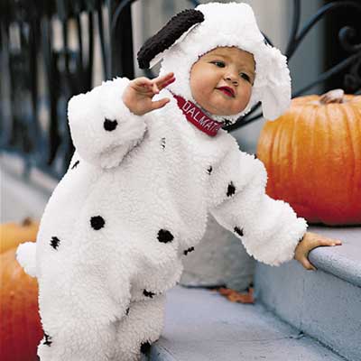 Cute Baby Boy with Rabbit Dress