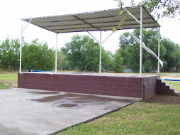 our outside stage and dance floor