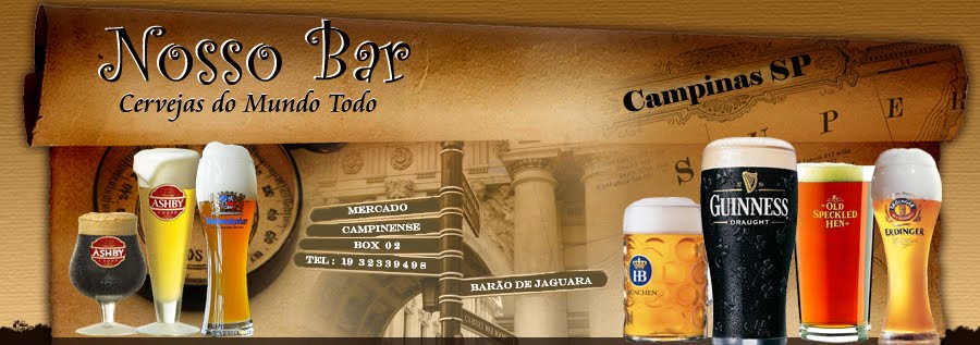 Nosso Bar Cervejas do Mundo Todo,bar especializado em cervejas especiais que conta com uma carta de cervejas de encher os olhos mais de 280 rótulos de cervejas especiais, distribuídas em sete geladeiras instaladas atrás do balcão. O menu, atualizado toda semana, está organizado em ordem alfabética, com a indicação do país de origem. Mas vale a pena consultar o proprietário Mauricio Assis sobre as novidades do acervo.