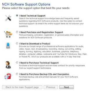 NCH Software Customer Support