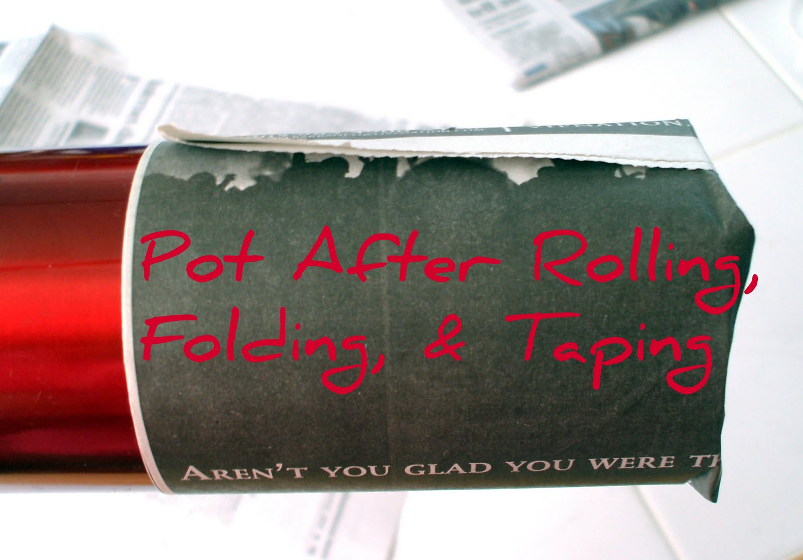 This Tink Life Paper Pot Tutorial