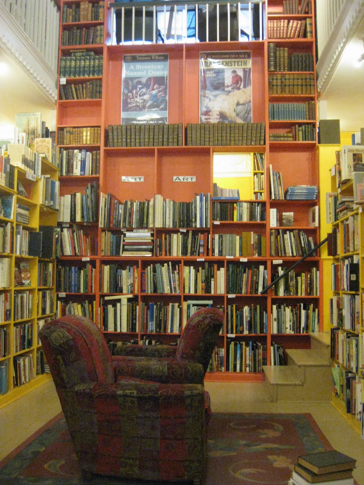 THE 3 R's READING, 'RITING, & RESEARCH Used Book Stores RIVERBY BOOKS