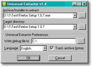Universal Extractor - extract files from any type of archive