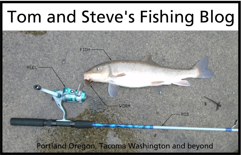 Tom and Steve's Fishing blog