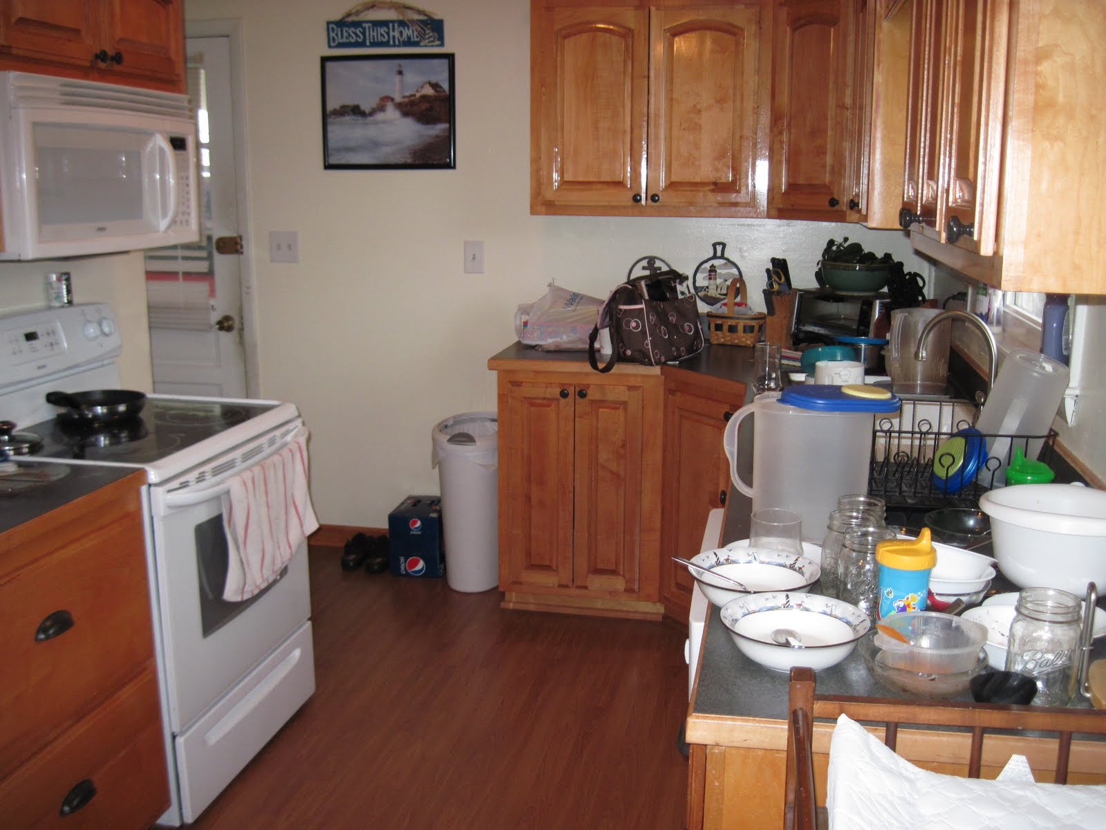 The Nichols Family My Messy Kitchen