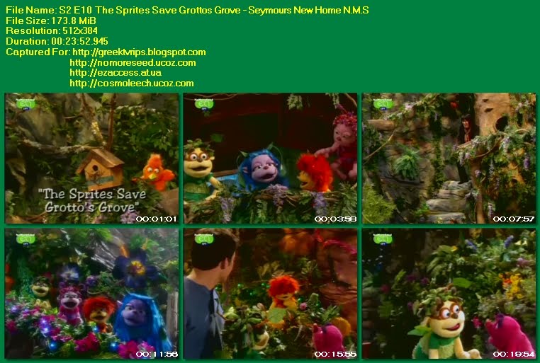 Ο ΤΖΟΝΙ ΚΑΙ ΤΑ ΞΩΤΙΚΑ - JOHNNY AND THE SPRITES - S02E10 - The Sprites Save Grottos Grove - Seymours New Home N.M.S. (ΕΤ1)