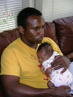 daddy and baby Marlie