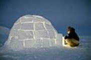 Picture of an igloo