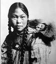 An Inuit girl