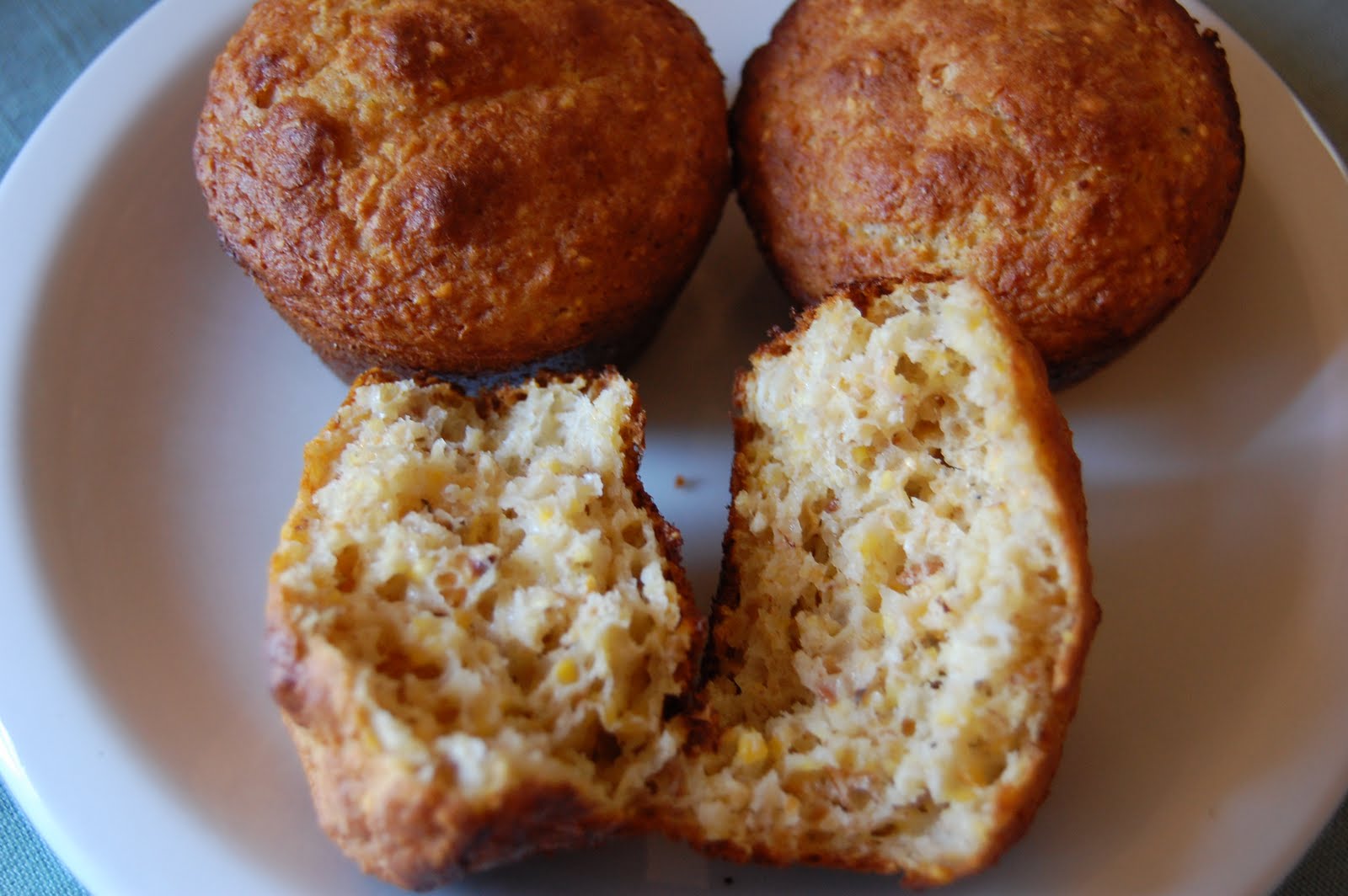 FoodieMommy Tender Corn Whole Wheat MuffinsGround by Bicycle!