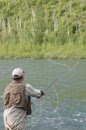 Hubby Fly Fishing in Montana