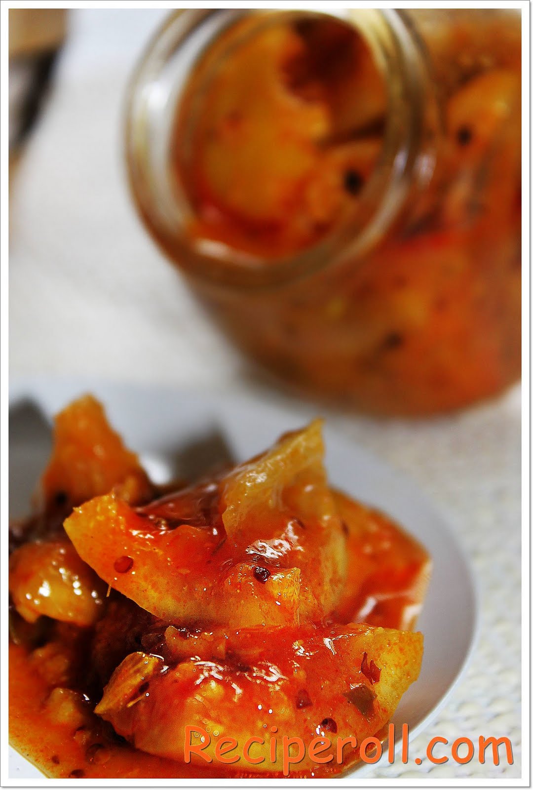 Lemon Pickle (Kerala Style) Onam Special