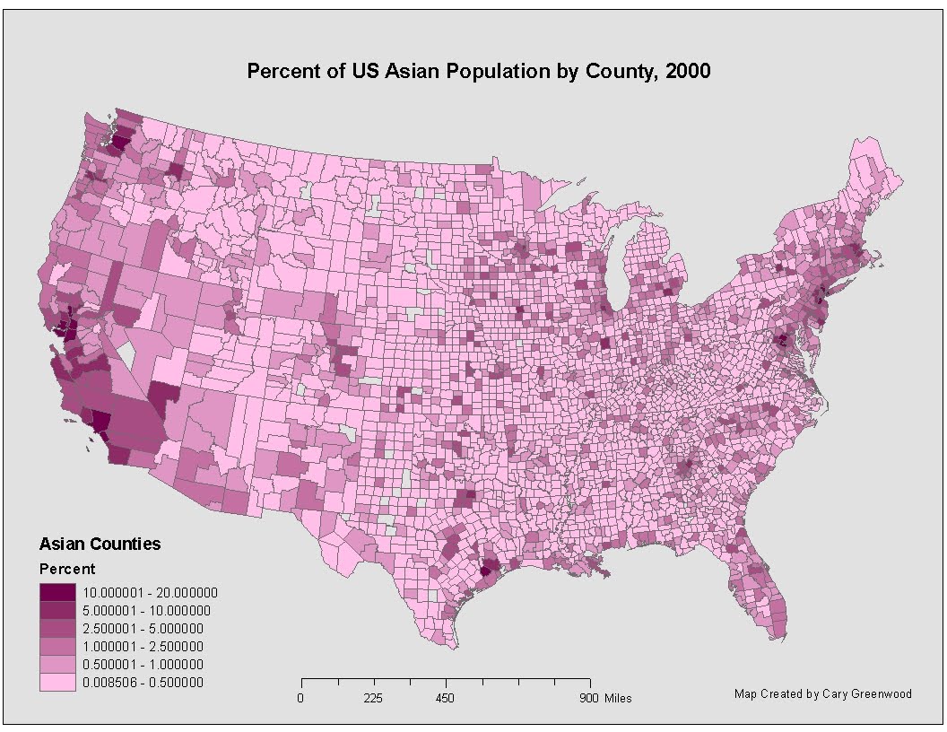 Asian population subgroups in census 2000
