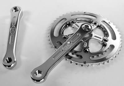 low q factor crankset
