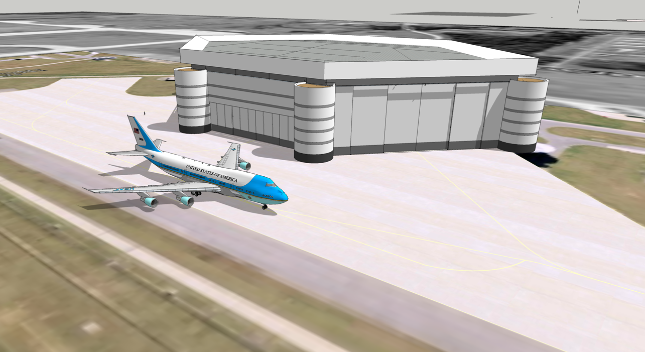 Andrews Air Force Base.