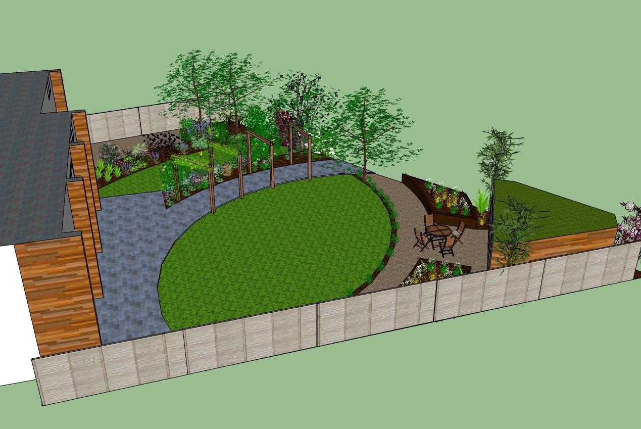 Creative Roots Blog: 3d Garden designs