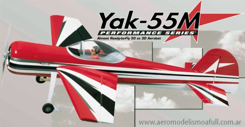 Yak-55M 50cc de Great Planes