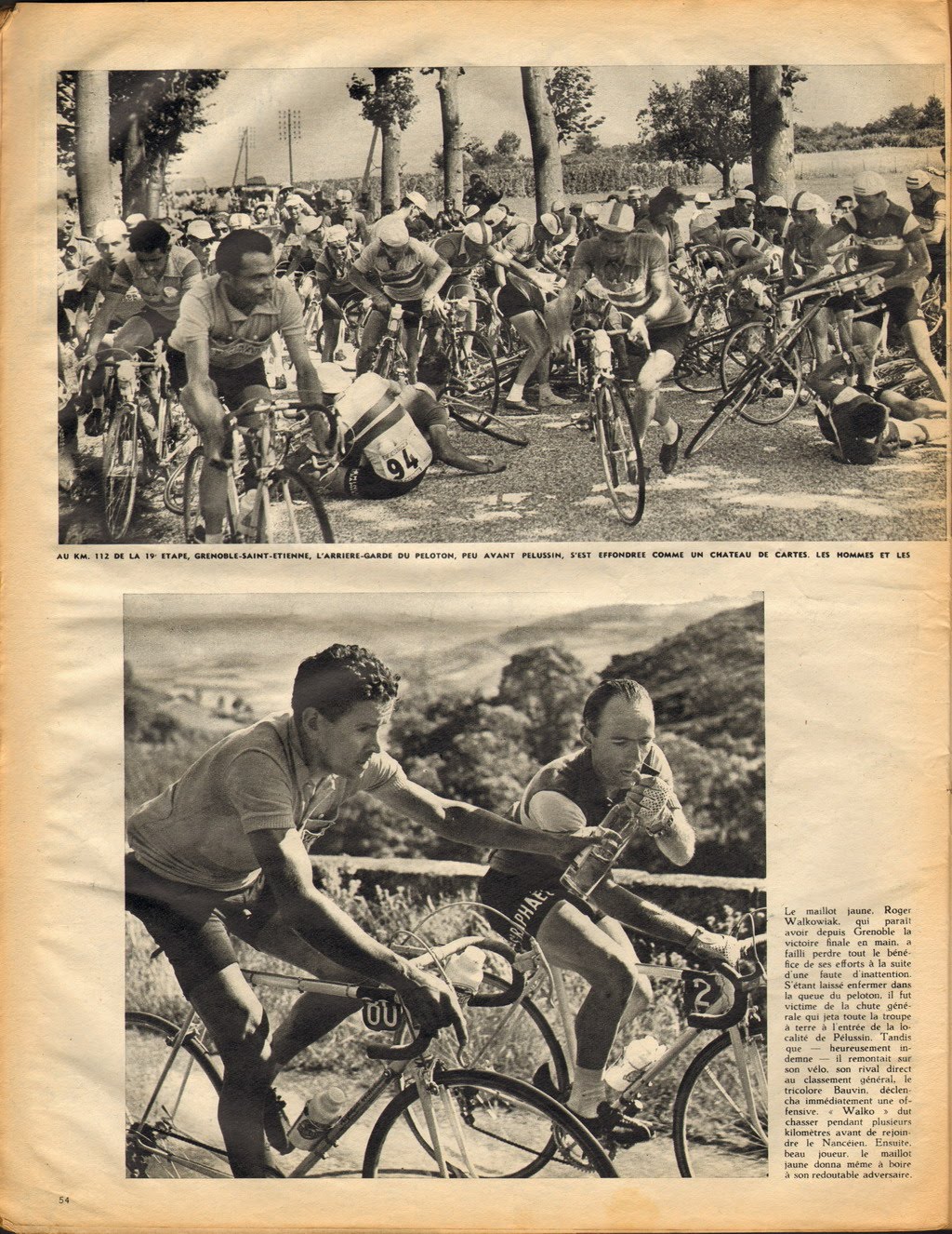 Cycling Passions 43rd Tour de France 1956